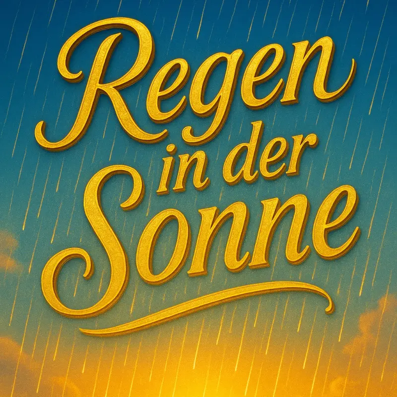 Regen in der Sonne