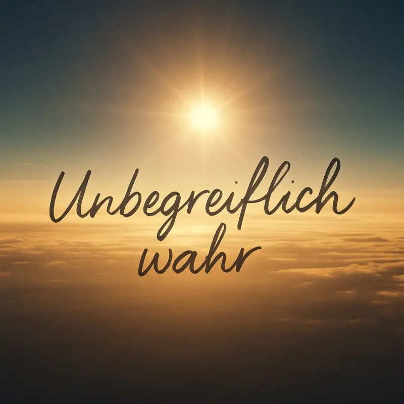 Unbegreiflich Wahr